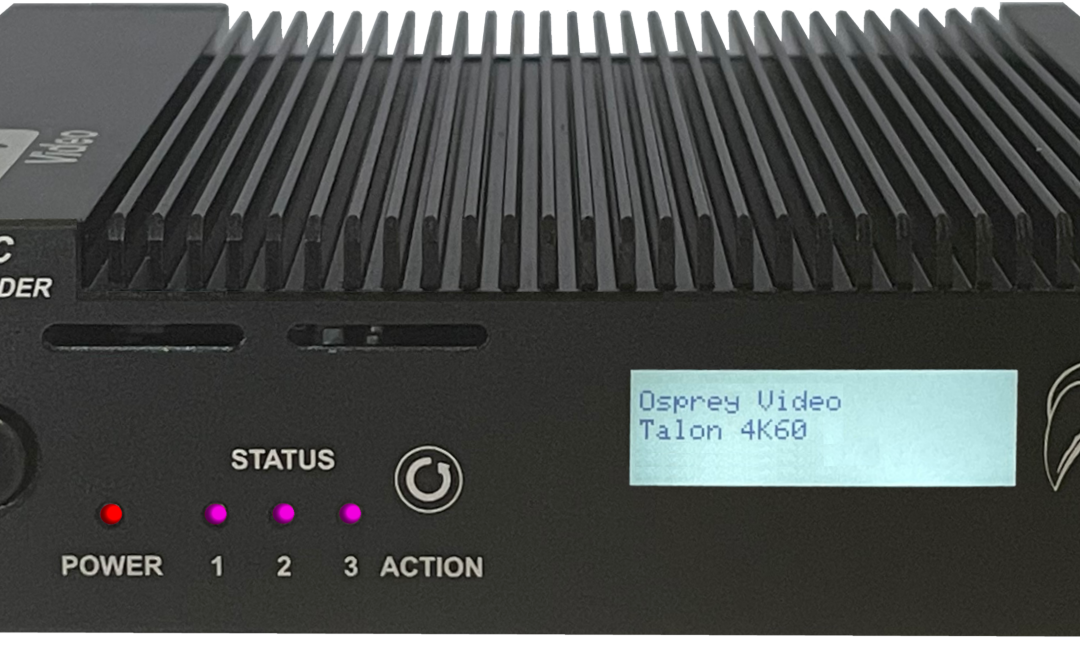 Caton partners with Osprey Video for integrated encoding and delivery