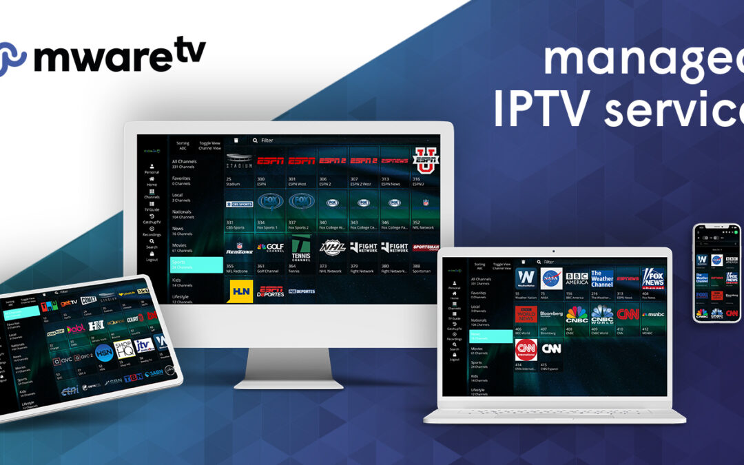 MwareTV offers a one-stop Managed IPTV Service at NAB